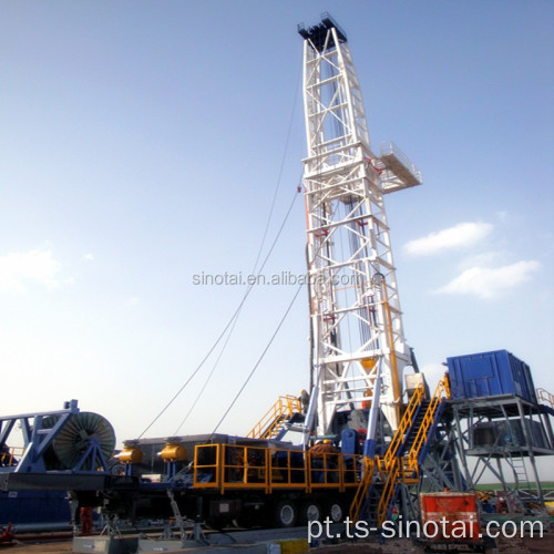 SINOTAI Plataformas de perfuração de poços de petróleo horizontais montadas em reboque